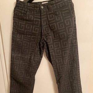 Men's Versace Classic Patterned Dress Pants